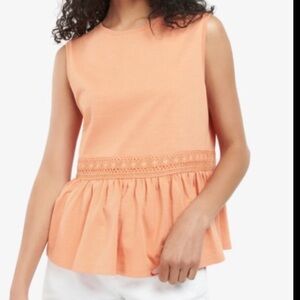 Barbour Willow Top in Clay